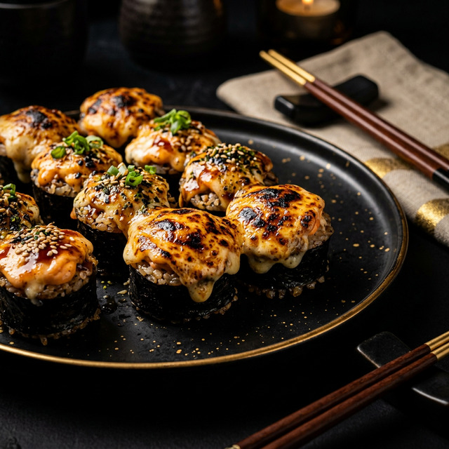 Запеченные роллы